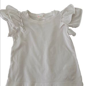 JCrew Crewcuts Girls' flutter-sleeve T-shirt